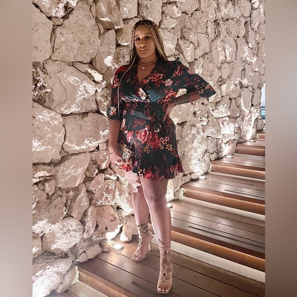 Floral skater dress - Picture 5 of 5